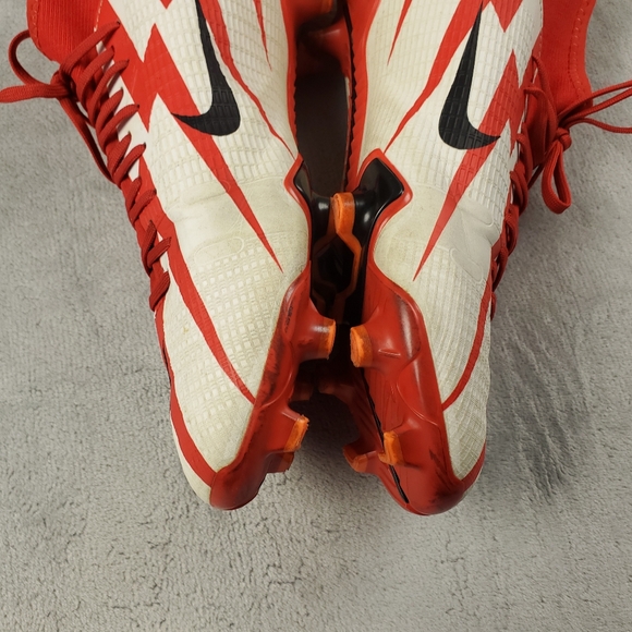 Nike Mercurial Superfly 8 CR7 Academe Soccer Boots Cleats Size 9 Red Lightening - Picture 15 of 16